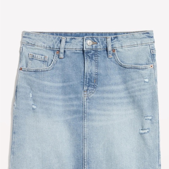 NWT OLD NAVY High-Waisted OG Straight Cut-Off Mini Jean Skirt  COLOR 

Myra 12 - Picture 9 of 9